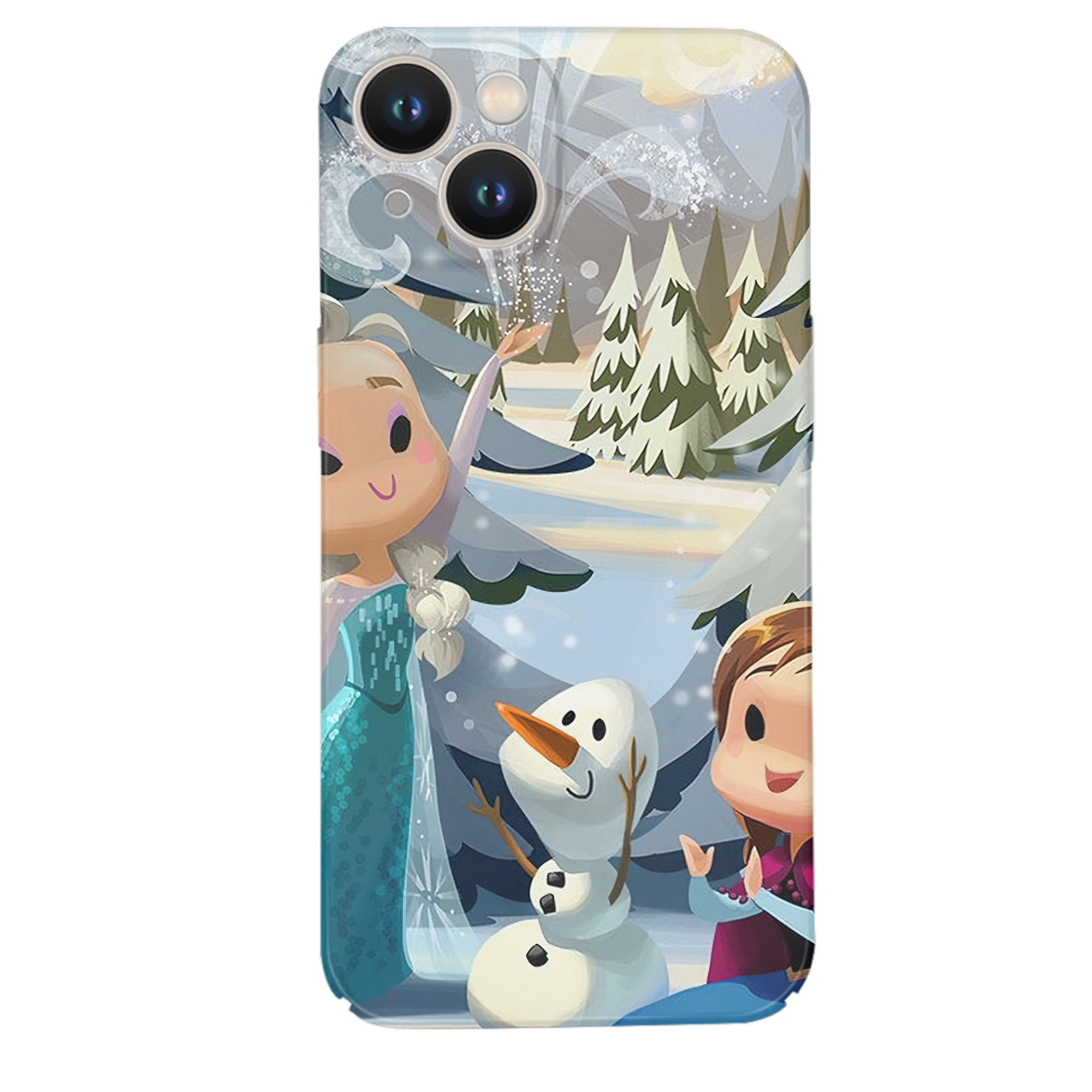 （画像用） アナと雪の女王 アンナ エルサ Frozen Anna Elsa 【iPhone 14シリーズ対応】ハードケース